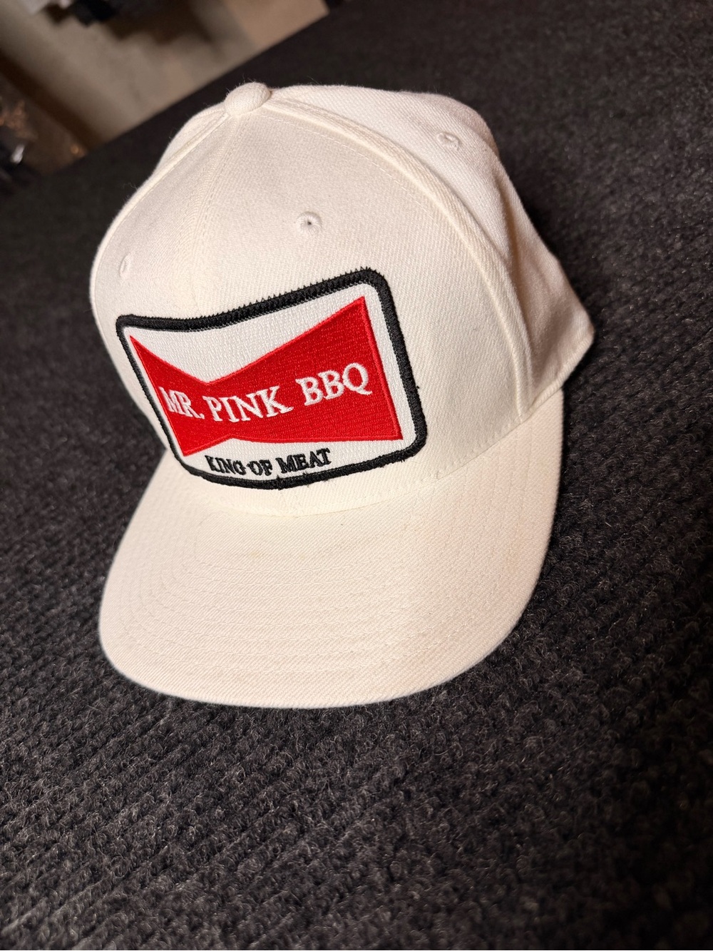 White Baseball Cap - Men’s Casual Hat
